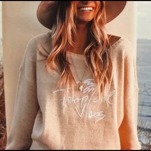 Beachly x Goldfish Kiss | Tropical Vibes Sweater